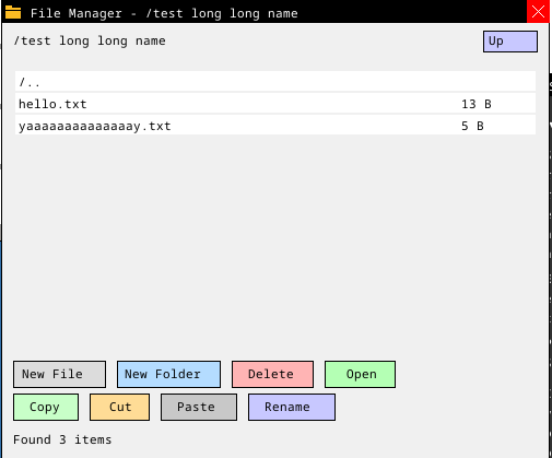 File Manager Screenshot