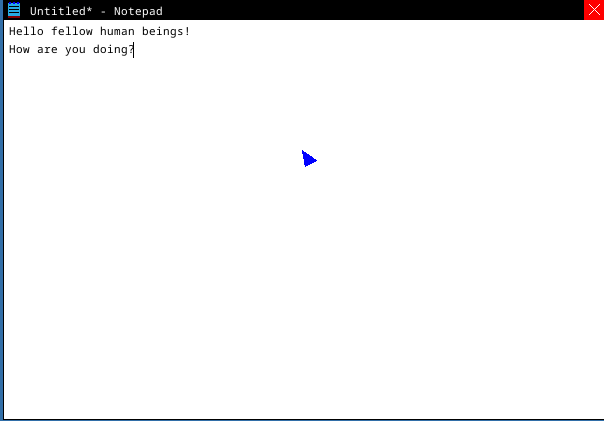 Notepad Screenshot
